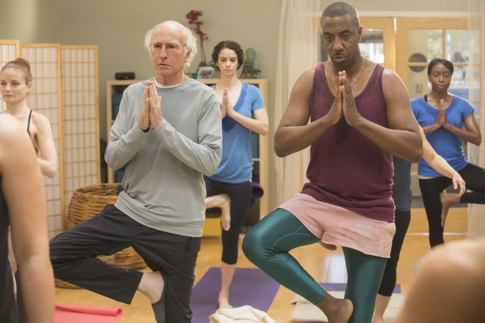 Larry David won't Namaste in Yoga class by Zen Panda